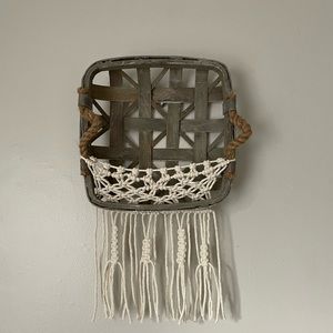 Chop wood Macrame Wall Decor